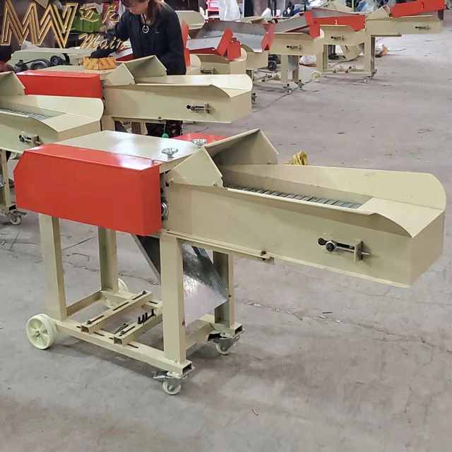 Electric Household Corn and Straw Chopper - Fast Discharge, Easy to Use