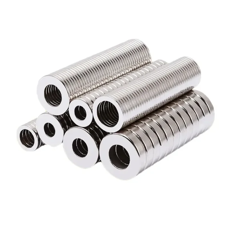 Custom Strong Ring Countersunk Rare Earth Powerful Permanent NdFeB Neodymium Magnet Ring