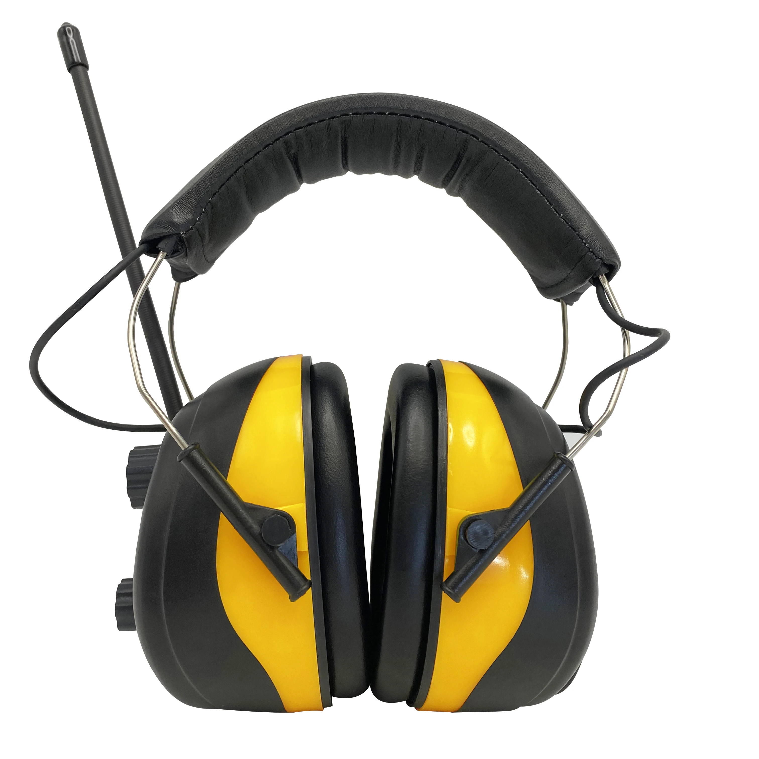Factory sale Hearing Protection Earmuffs Noise Reduction Ear Muff FM radio AM/FM with External microphone safelyr radio