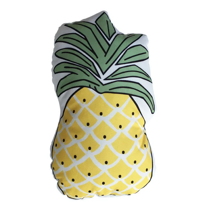 
Soft Pineapple Cactus Pattern Printed Baby Decorative Pillow 