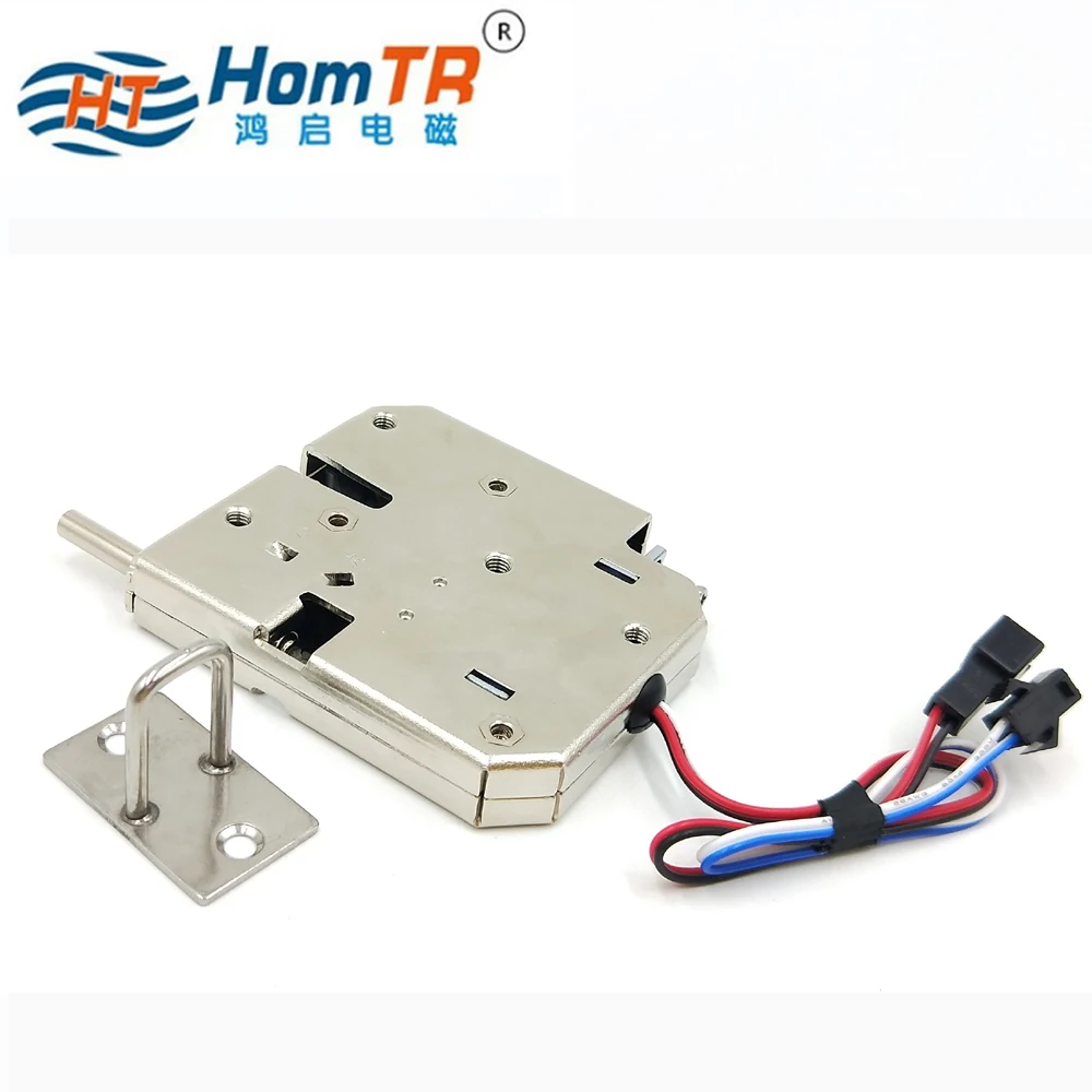 Электрический металлический замок HomTR соленоид 12 В смарт-замки без ключа для торговых автоматов в