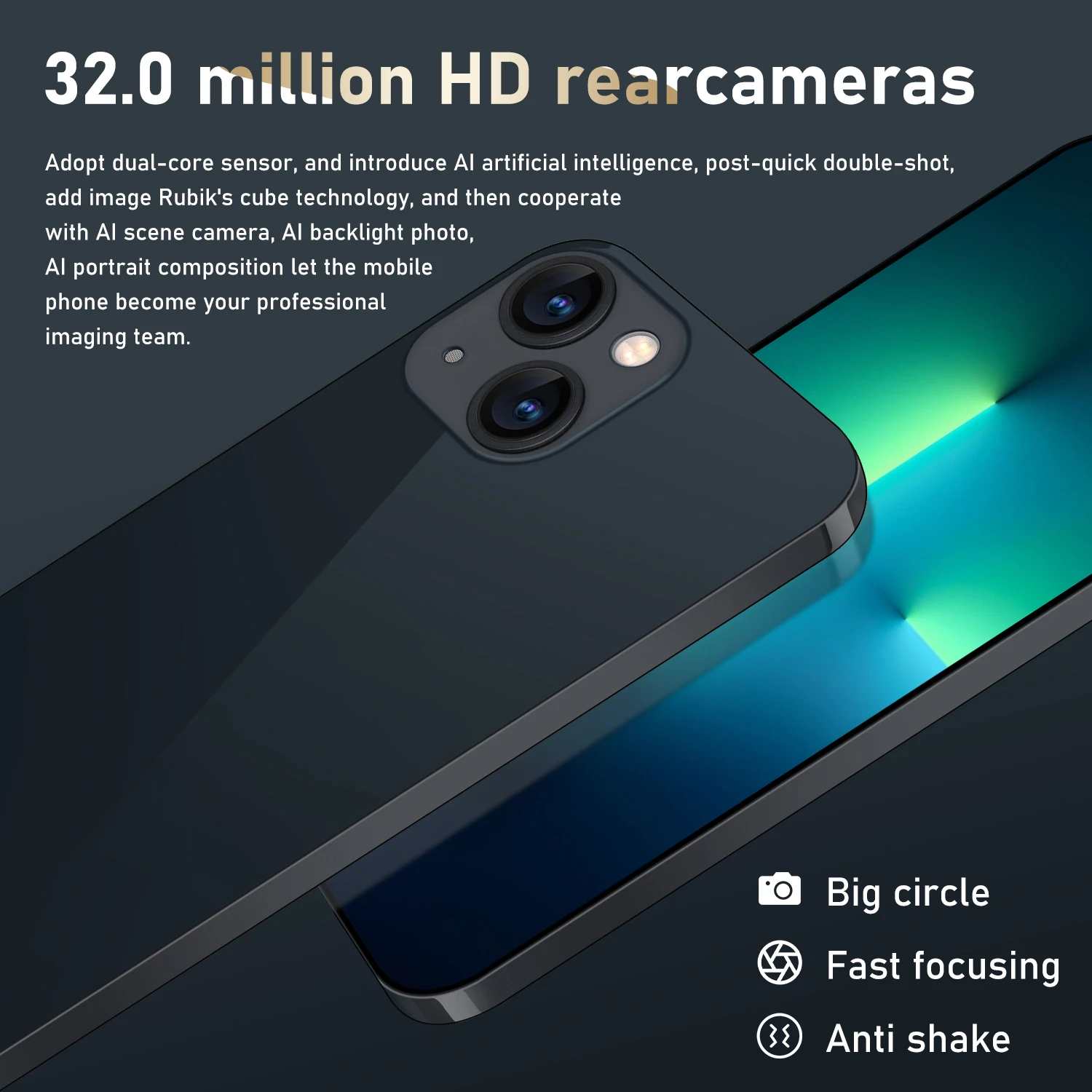 Смартфон PHONE13 PRO 12 + 512 ГБ 16 32 МП 6 7