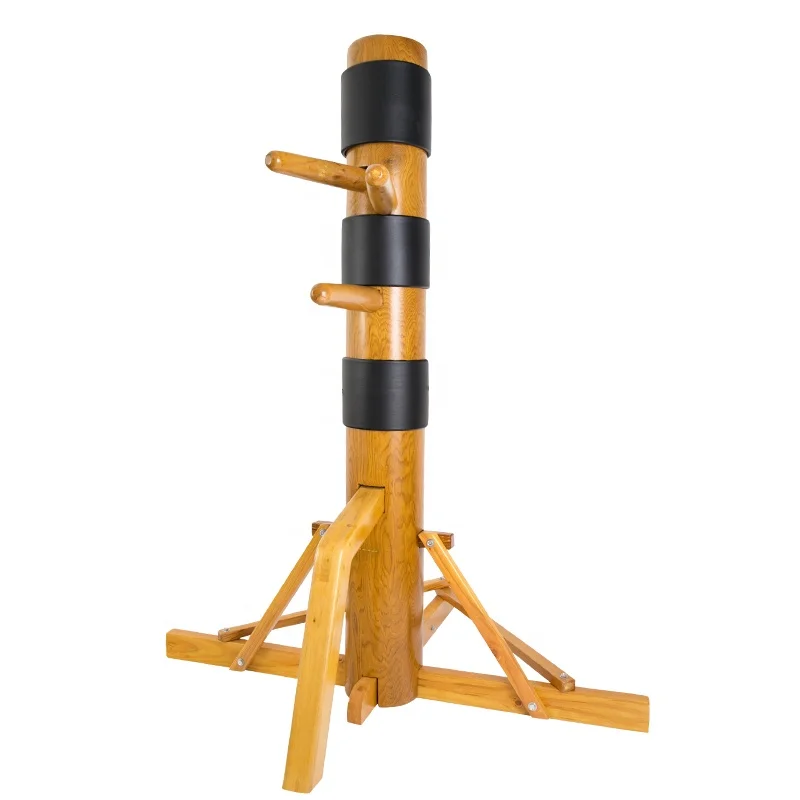 OEM Service Manufacturers sell Ip Man Wing Chun Wooden Pile Chinese Kungfu wooden dummy