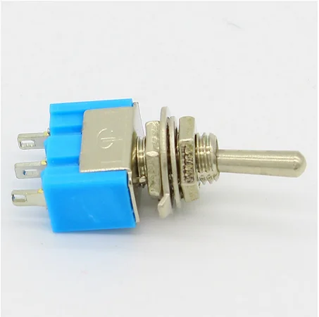  5 шт. мини MTS-102 3-контактный SPDT ON-ON 6A 125VAC миниатюрные