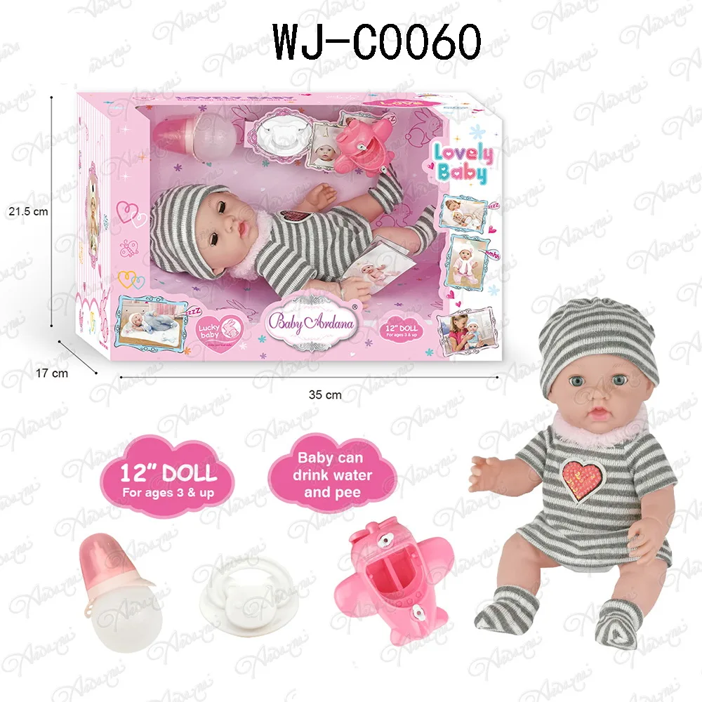 New hot products lifelike handmade silicone reborn baby dolls wholesale sweet baby doll toys