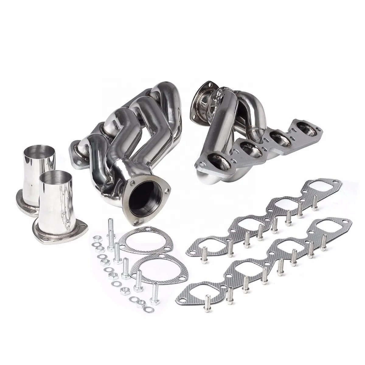 STAINLESS STEEL FIT BIG BLOCK 396 402 427 454 502 EXHAUST MANIFOLD SHORTY RACING HEADER