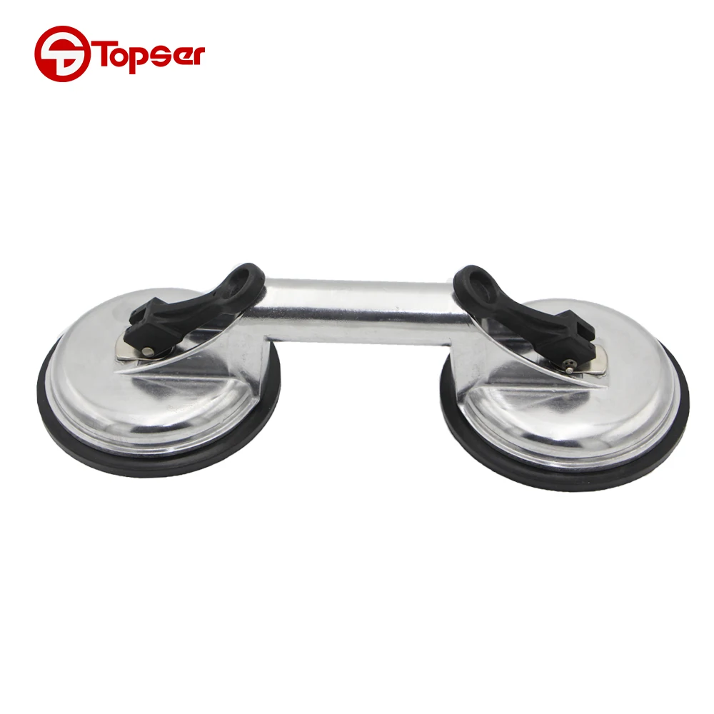 
 Прочный серебристый стеклоподъемник емкостью 100 кг с вакуумным всасыванием  