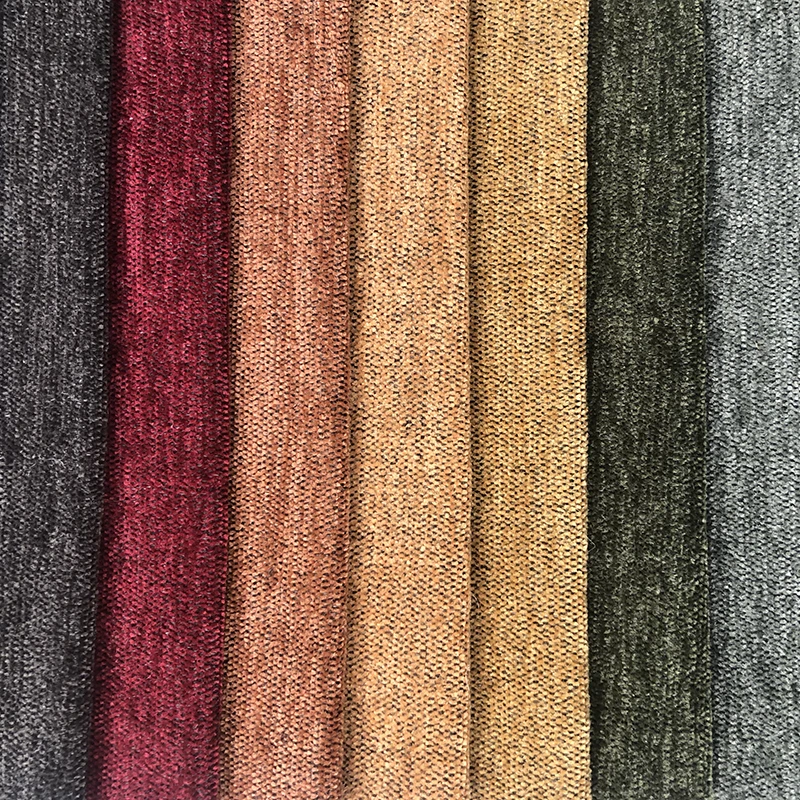 Low Price Wholesale Professional Supplier High-grade 100%polyester Plain Chenille Modern Designs Upholstery Sofa Fabric