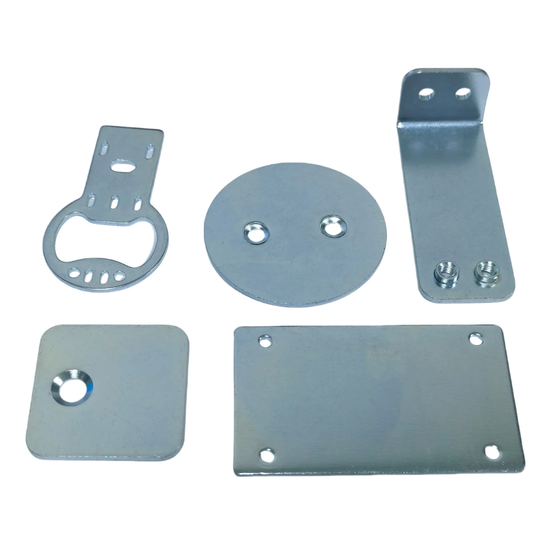 Heavy steel counterweight laser cutting workpiece sheet metal stainless steel part