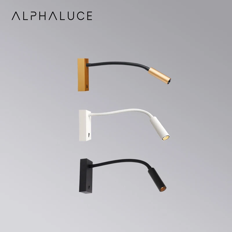 Wall Sconce Light Indoor Creative Minimalist Bedroom Bedside Decoration Lighting Wall Lamp Aluminum