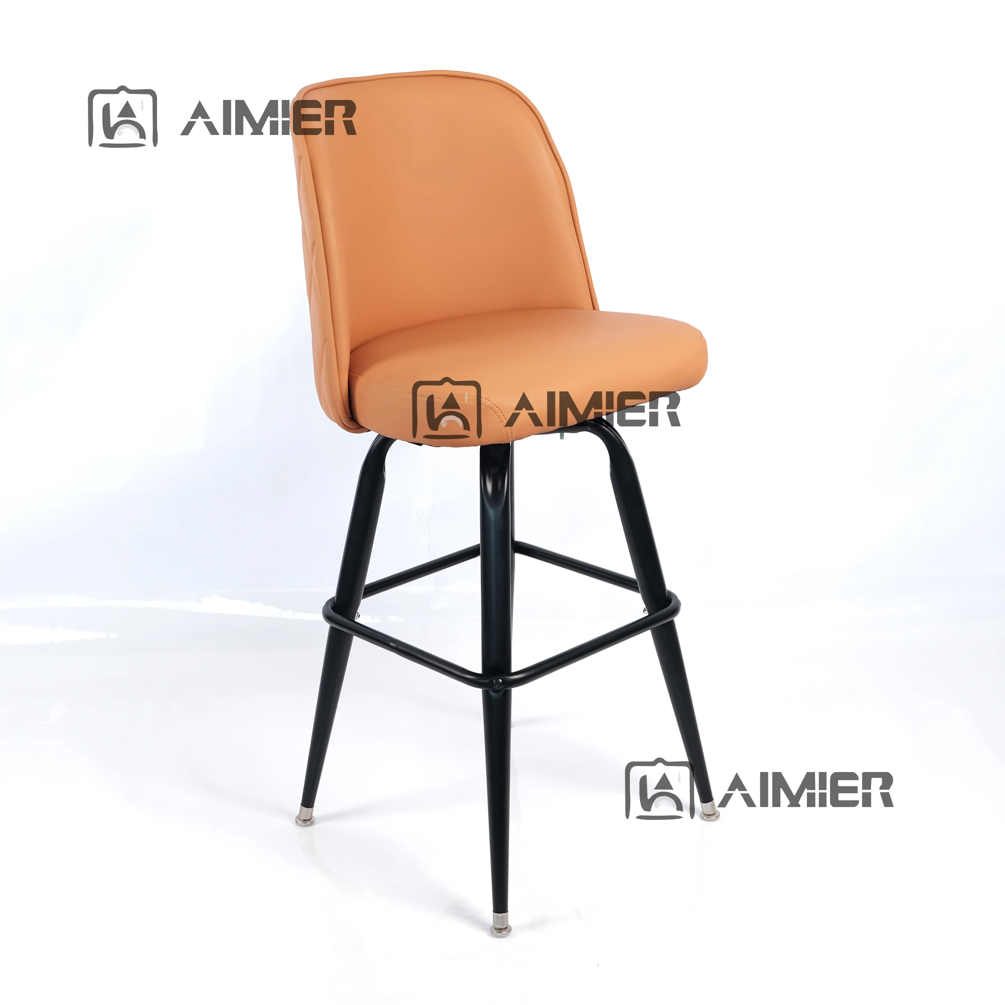 High attention contemporary gamble style red stool popular rotary poker gamble Synthetic Leather Casino-chairs