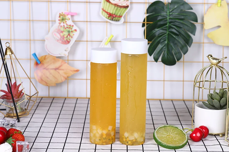 PET Bpa Free Bulk Empty Pet 600ml 500ml 400ml bottles for juice business plastic bottles for juice