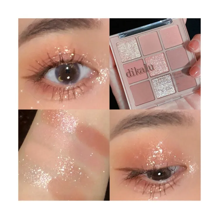 2021 New Style Best Selling Quality Glitter Eye Shadow Custom Makeup Eyeshadow