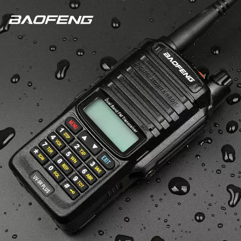  BAOFENG BF UV 9R PLUS T57 двухсторонняя IP67 водонепроницаемая Двухдиапазонная Любительская радиоустановка по заводской