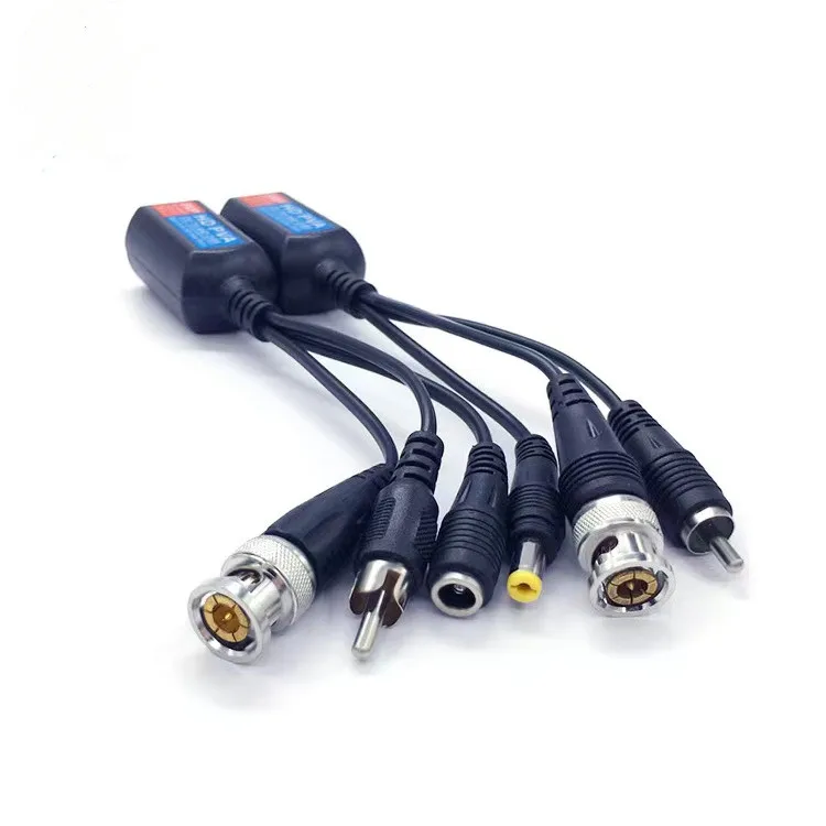 Twisted pair transmitter hdcvi hdtvi ahd video audio power UTP balun HD transmitter