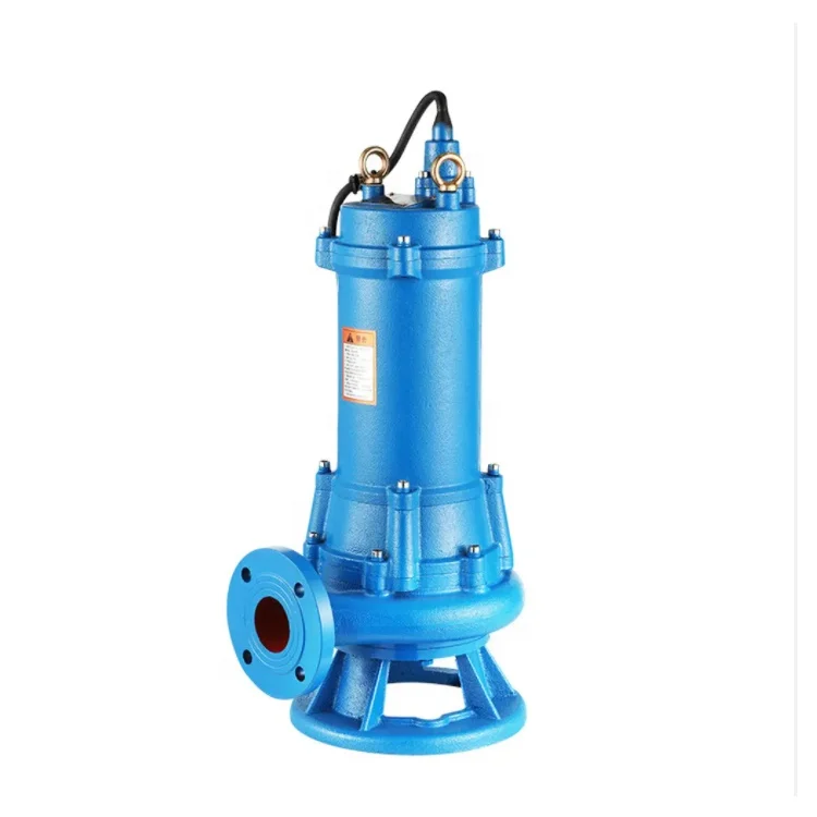 High-lift urban sewage discharge toilet sewage pump septic tank non-plugged submersible pump