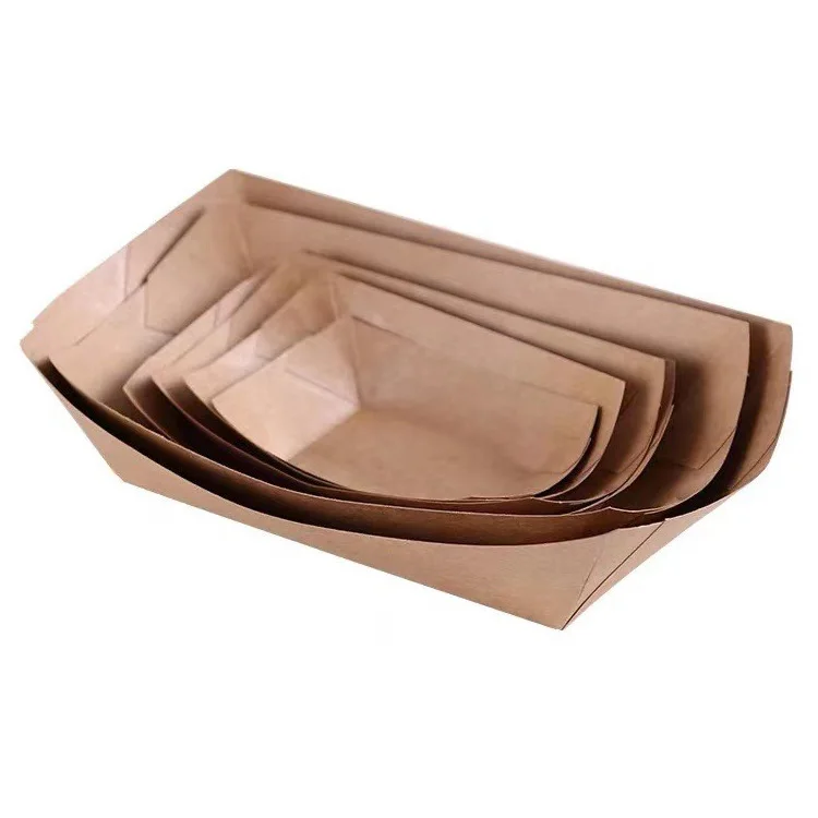 Хот-дог бумажная коробка для хранения хрустящей кожи обжаренная крахмальная колбаса упаковочная запеченная сушеная фасоль творог сыр матовый