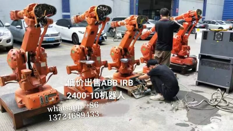 6 Axis Industrial Robot Price for IRB 2400 as Arc Welding Robot Machine with 10kg Payload and Reach 1550mm Robot Manipulator