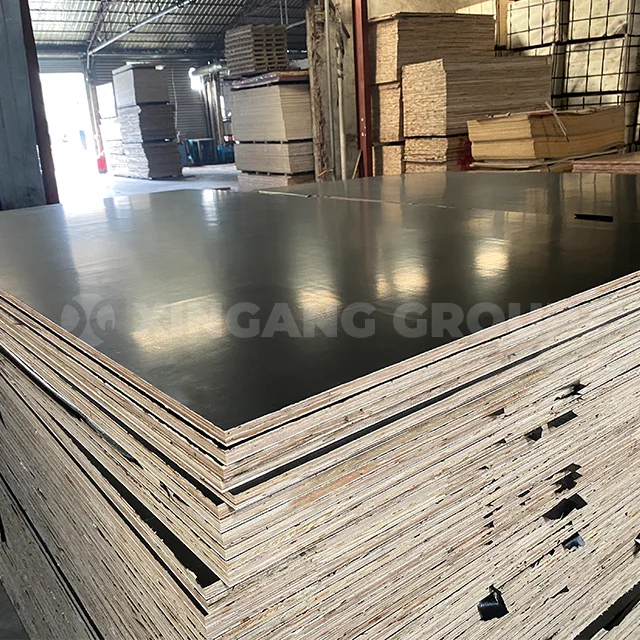Black Phenolic Film Faced Plywood Marine Construction Plywood 18mm