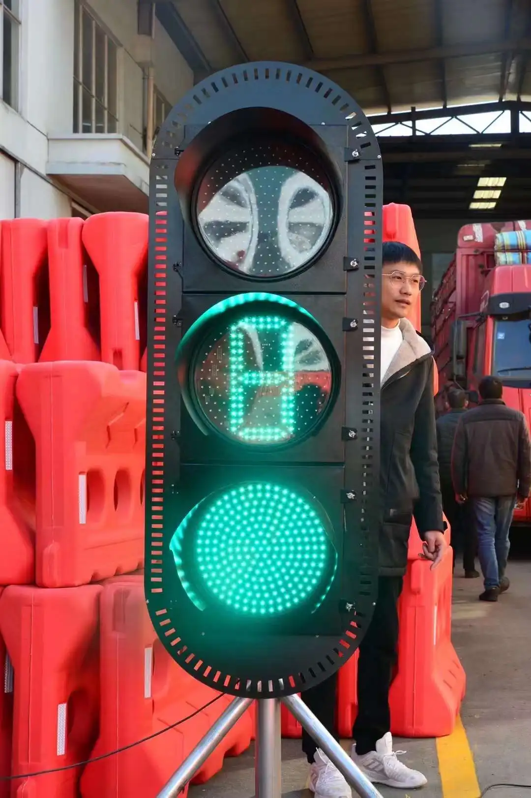 Arrow Countdown Timer Traffic Signal Light