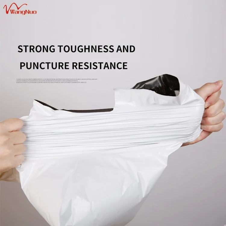 Customized a4 c6 a6 large self seal  black sticker packing list envelope polymailer packaging envelope