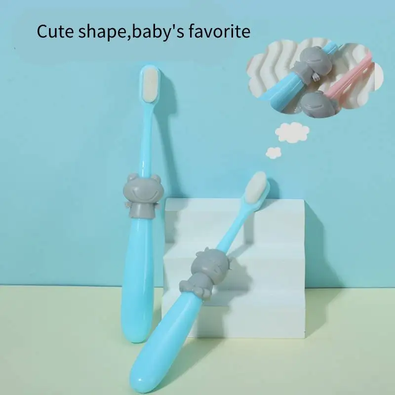 Hot Sale Wholesale Cheap Price Customized Super Soft Fine Dense Nano Bristles Toothbrush For Baby