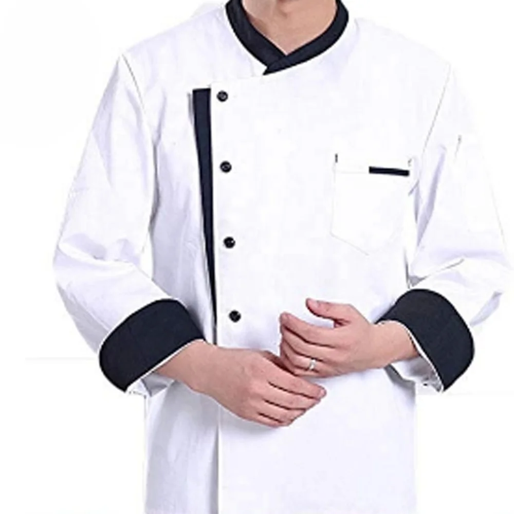 Good Quality Basic Fit Chef Coat Premium Cotton Twill Cheap Chef Jacket , Short Sleeve Designer Chef Coats
