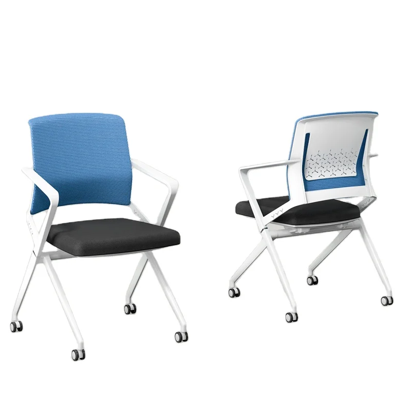 
High quality office folding arm chairs training chair for home office workstations 548A 