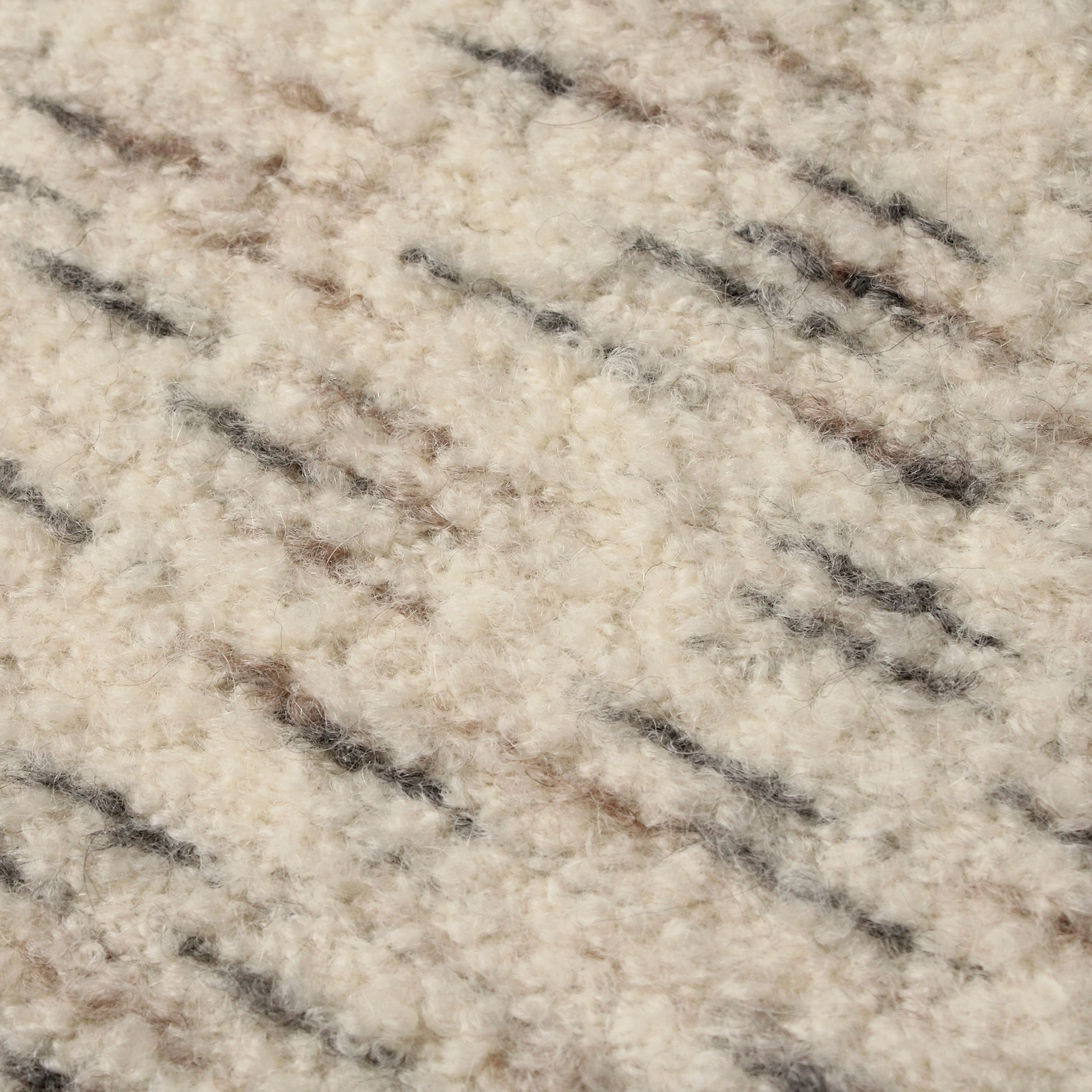 2024 Autumn Winter New Trend InStock Grey White Tiger Print 20 Alpaca 32 Wool Boucle FleeceTweed Fabric for Cashmere Coat