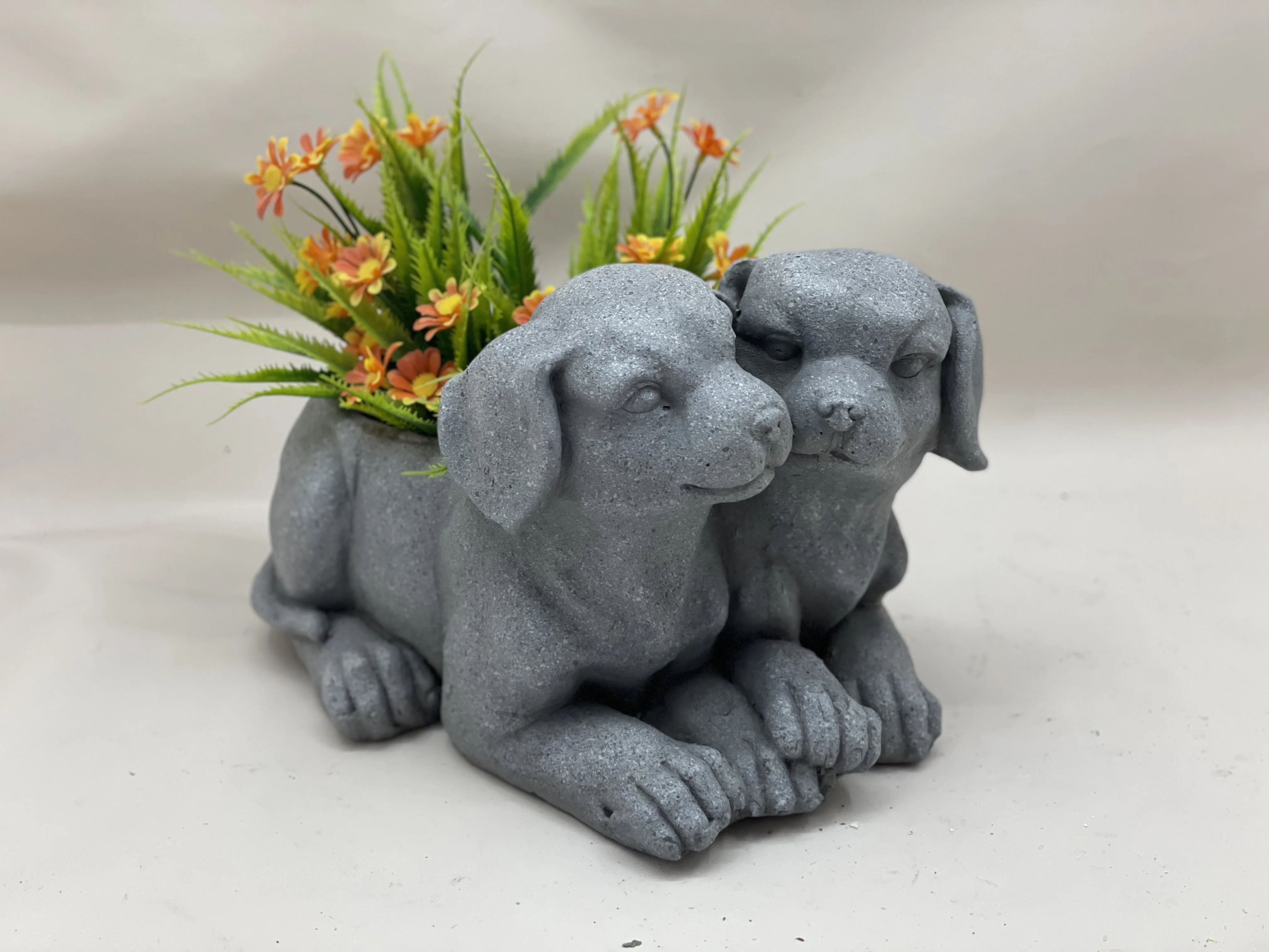 fibre plant pot cartoon rabbit outdoor garden rabbit plant pots for sale