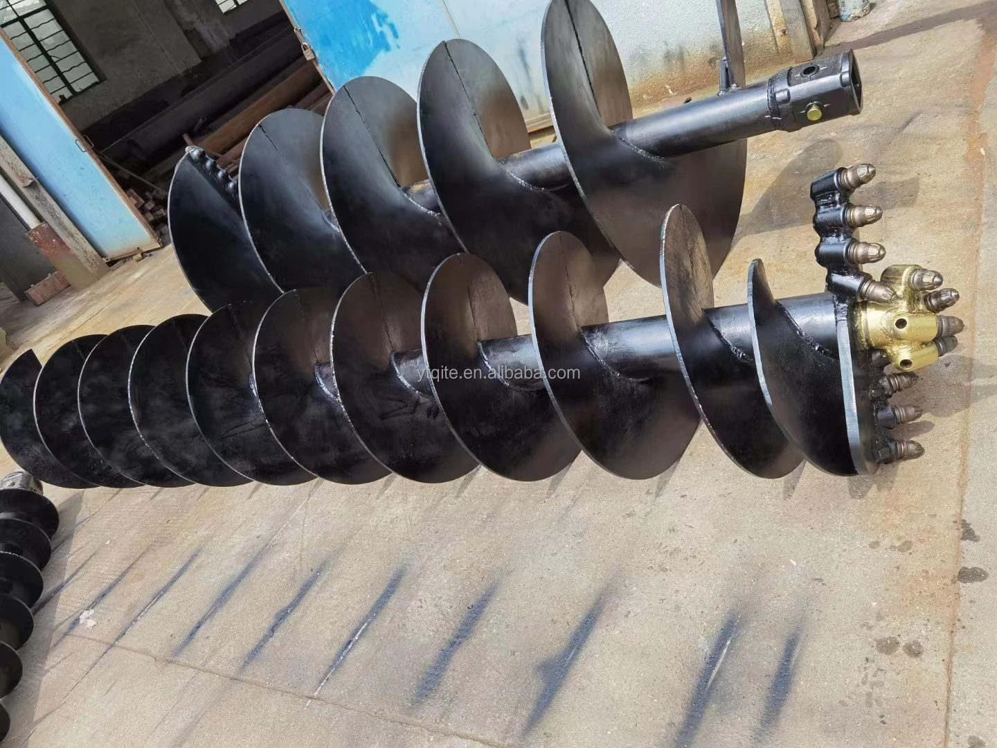 Gite Skid Steer Loader Auger Drill Bit Set