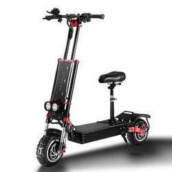 60V 5600W 43Ah electric  bike motorcycle scooter high speed 90km with CE FCC ROHS OEM ODM EU and US warehouse