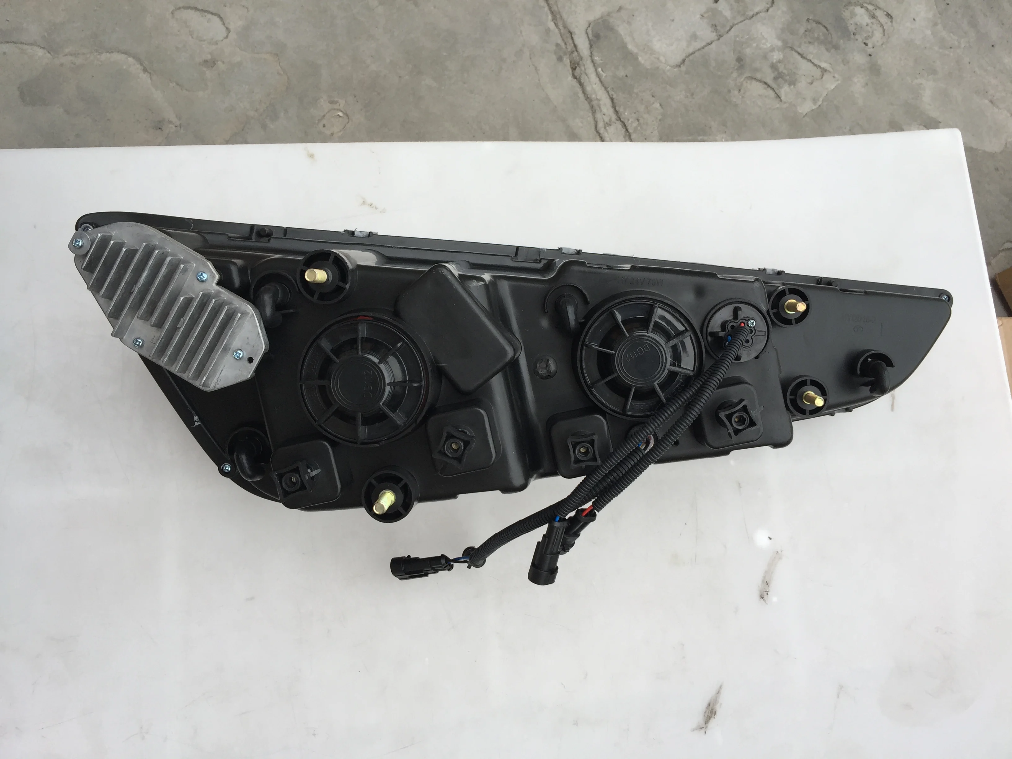 Фара аналогичная с IRIZAR, 18 ламп, светодиодная фара, запчасти для автобуса, автомобильная система освещения, HC-B-1589-1