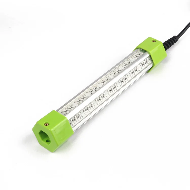 
IP68 Deep Drop 12V Multicolor Bait Attracting Lure Green Ultra Flashlight Torch Stick Underwater Fishing Lamp Light 