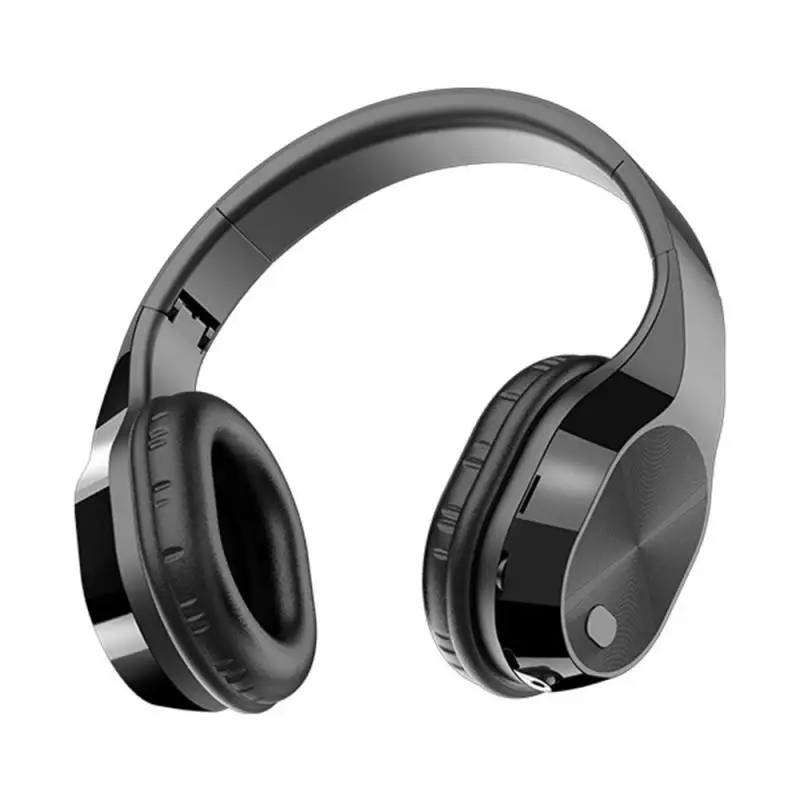 T5 Wireless Bluetooth Headset Noise Reduction In-Ear Headphone Stereo With Mic Foldable Head-mounted Stereo HIFI Earphone