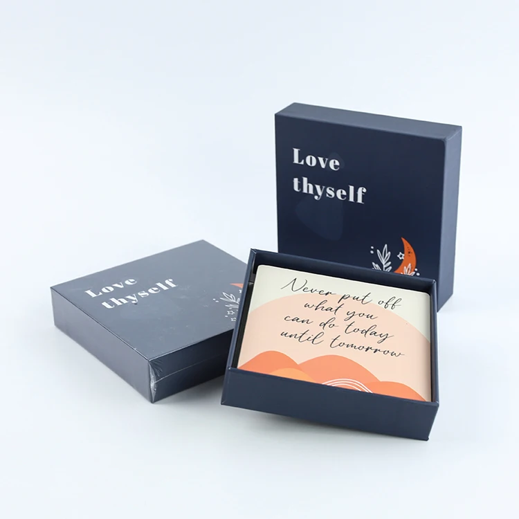 Bulk Printing Everyday Self Love Inspiring Message Word Cool Custom Deck Wholesale Affirmation Quotes Inspirational Cards