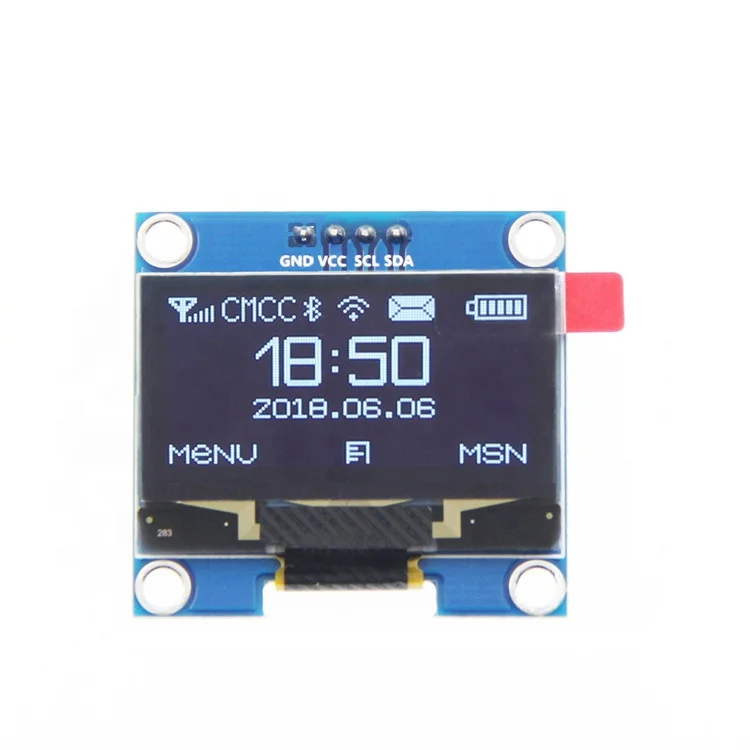 0.91 inch 0.96 inch 1.3 inch blue white yellow green 4/6/7 pin IIC communication small OLED display module