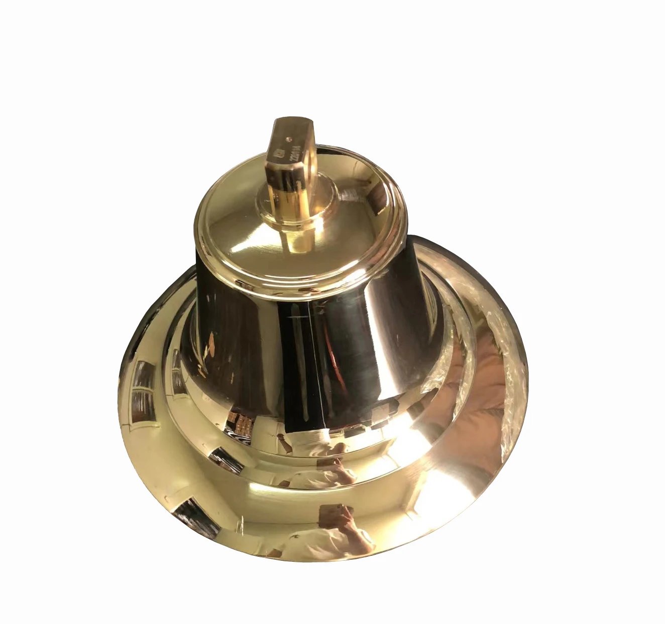 Professional Marine Equipment Diameter 160/200/300mm Sound Pressure Level 110dB Brass Copper CCS Marine Signal Bell HXH-11