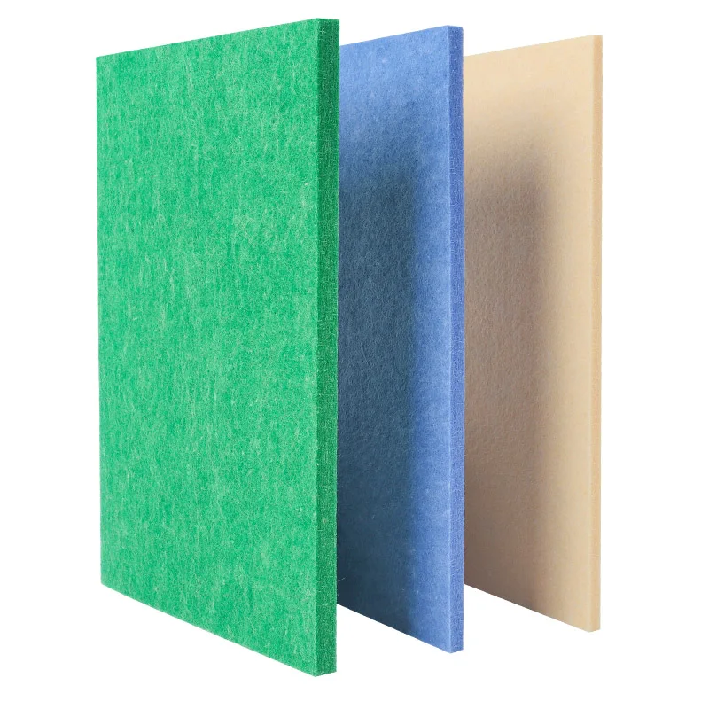 Hot Selling Cheap Sound Absorption 100% insulation Polyester Fiber Acoustic Panels