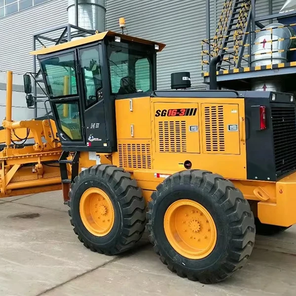 Famous Brand Motor Grader SG16-3 Road Construction Machinery