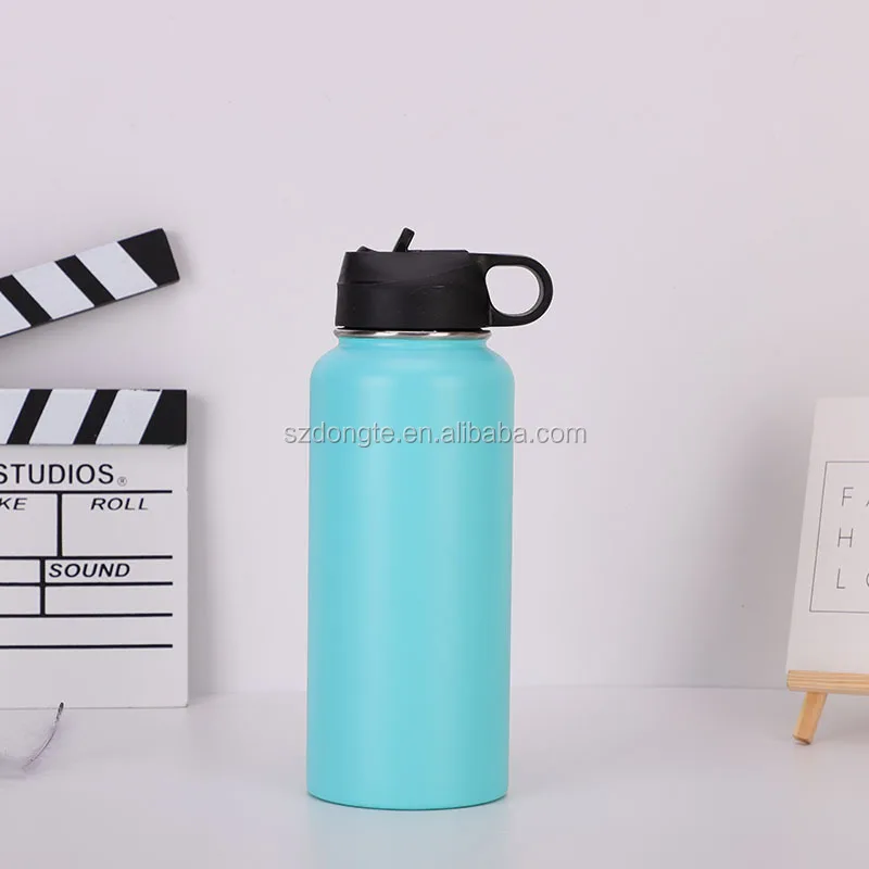  Amazon новый дизайн Вакуумная бутылка для воды Изолированная дорожная кружка из нержавеющей стали Большая фляжка Спортивная с