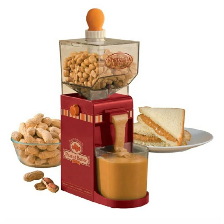 Household Electric Peanut Butter Machine Small Cooking Grinder Household Sesame Paste Machine Electric Automatic Refiner