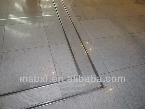 Earthquake Resistant Building Materials Concrete Slab Tile Seismic Expansion Floor Joint Cover