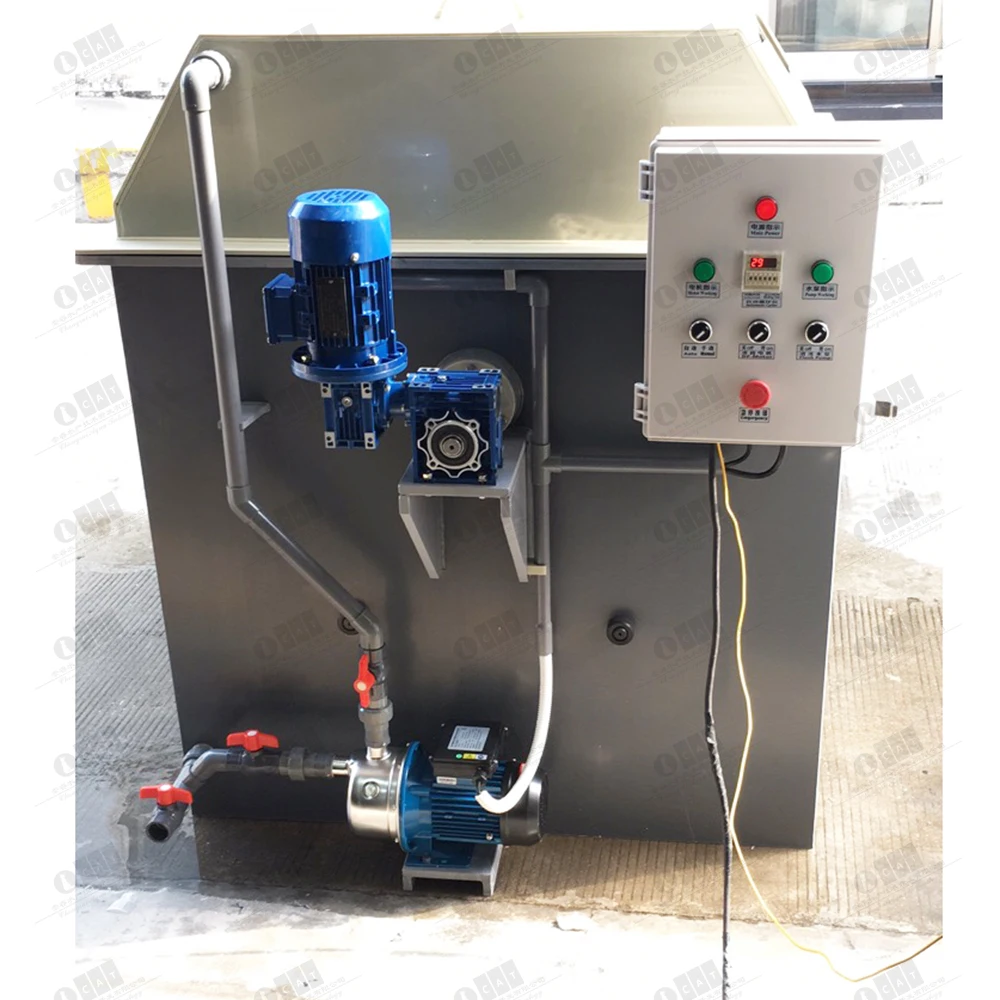 CATAQUA Fish Farm Recirculating Aquaculture System Vacuum Drum Filter Koi Pond Rotary Drum Filter