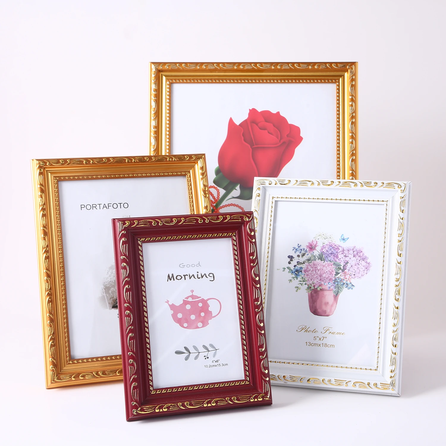 Пользовательские A4A3 пластиковая фоторамка высокого качества фотошоп фоторамка многоразмерная декоративная рамка для спальни