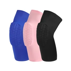 2187#Professional elastic fabric quick drying protective gear knee sleeve with honeycomb for Children
