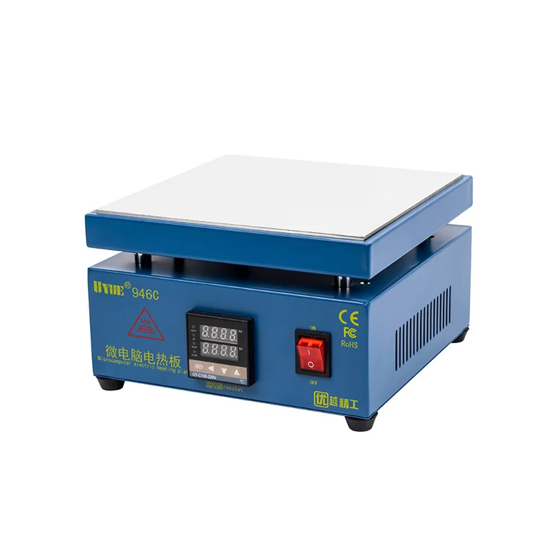 Wholesale China Supplier Uyue 946c Preheating Station Electronic Hot Plate Maintenance Constant Temperature Heating Station