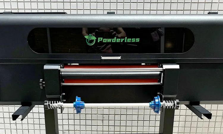 Powderless 40cm dtf UV film printer 3D roll to roll direct to film uv printer for A/B film printing