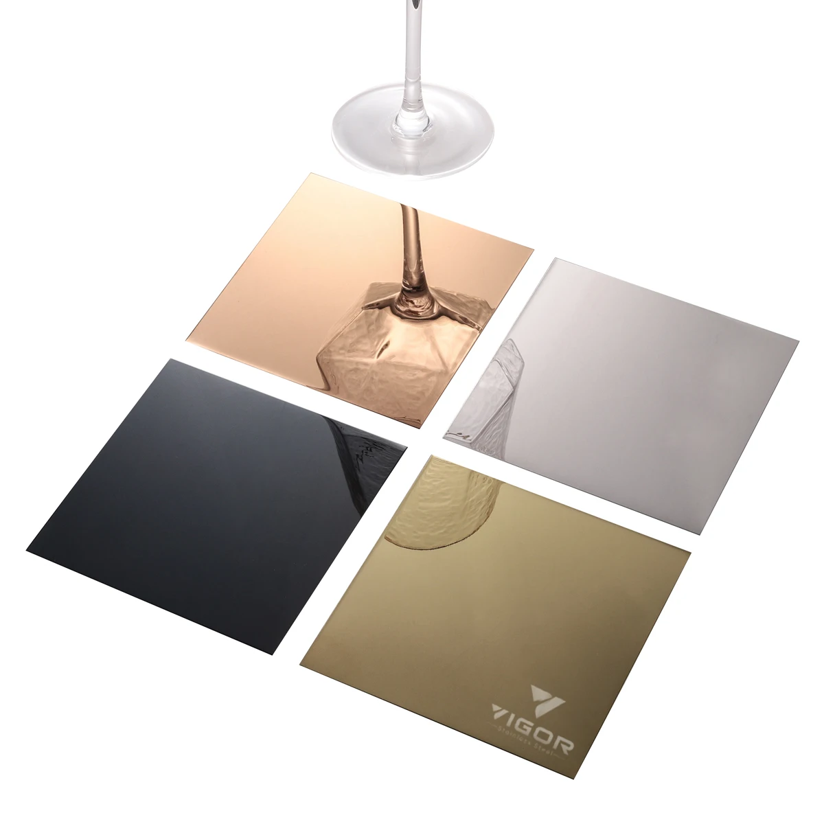 Top Quality 304 2b Ba Hl Mirror Stainless Steel Wall Plates For Elevator Decorative Panel Production