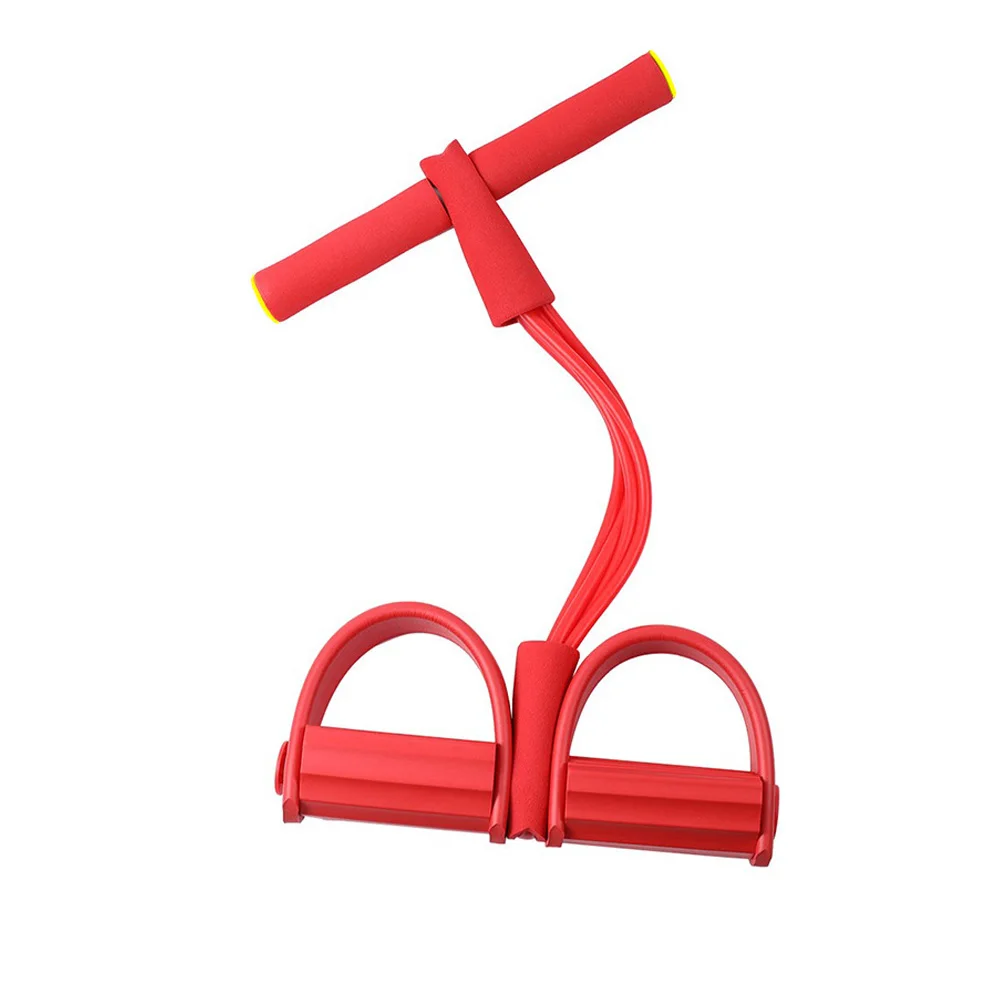 Fitness Resistance Bands Latex Tube Exerciser Pedal 4 Sit-board Rope Pull Elastic Bands